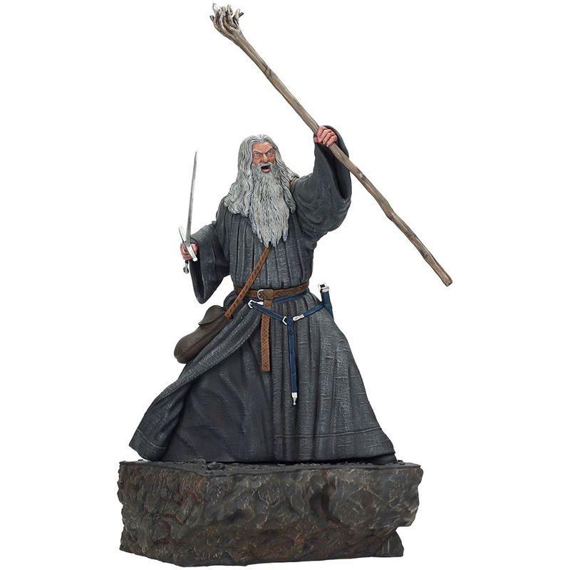 Le seigneur Des Anneaux Lotr Statue PVC Gandalf Moria Battle 18cm